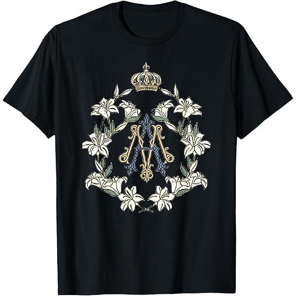 Amazon.com: Maria Flowers Heart Personalised Name Maria T-Shirt
